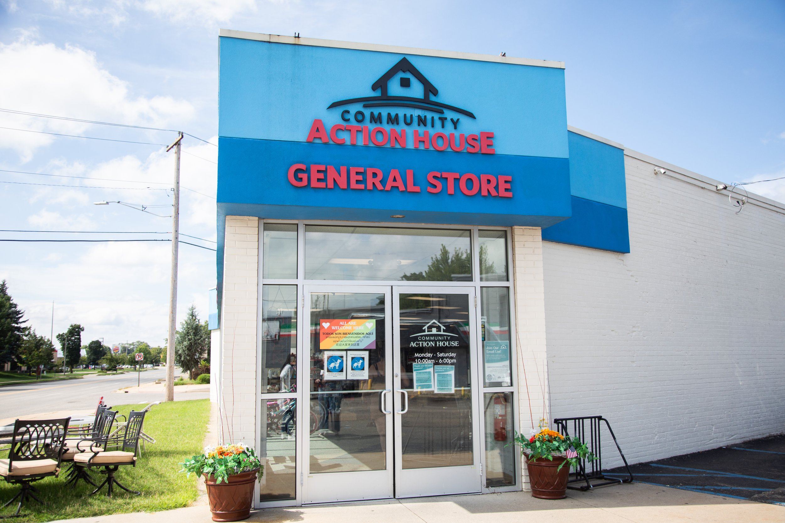 Front of Resale Store