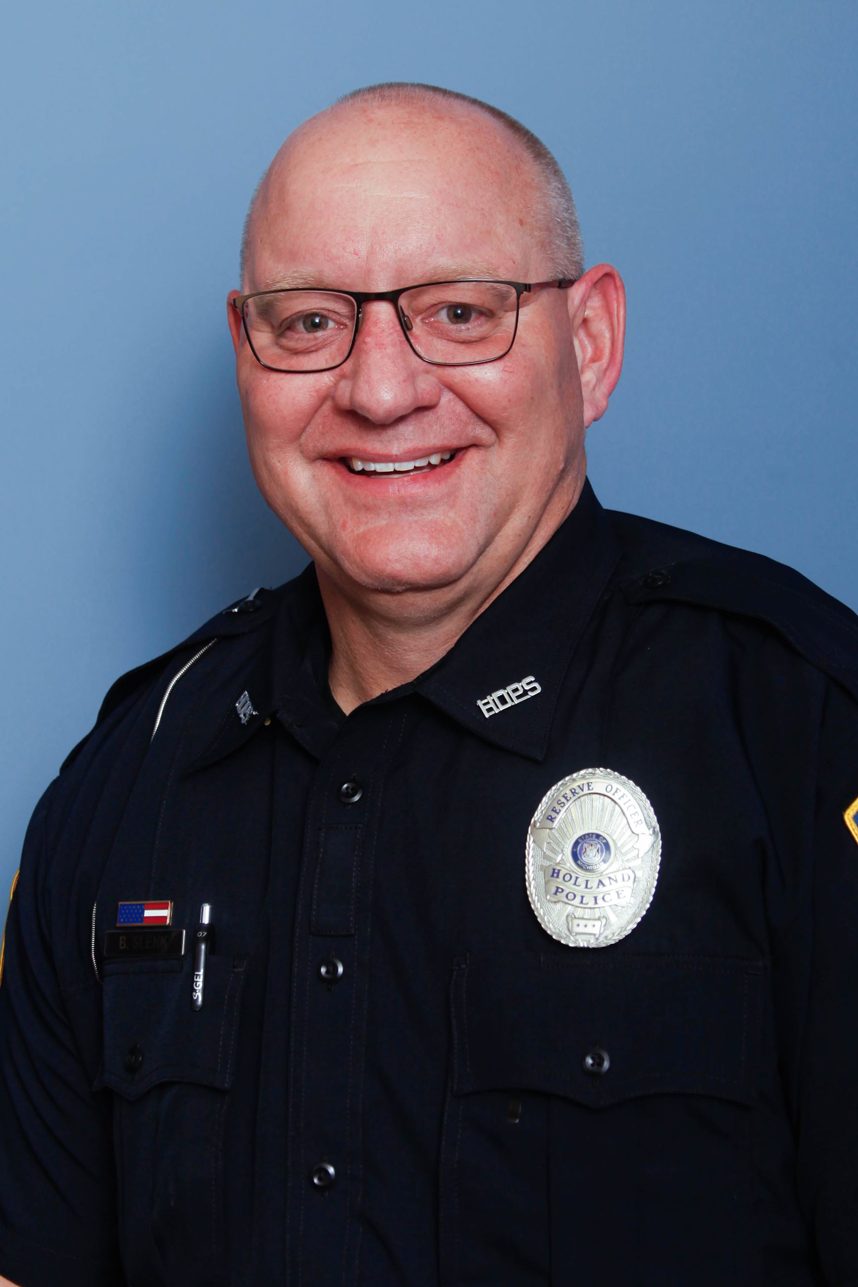 Police Officer in Uniform