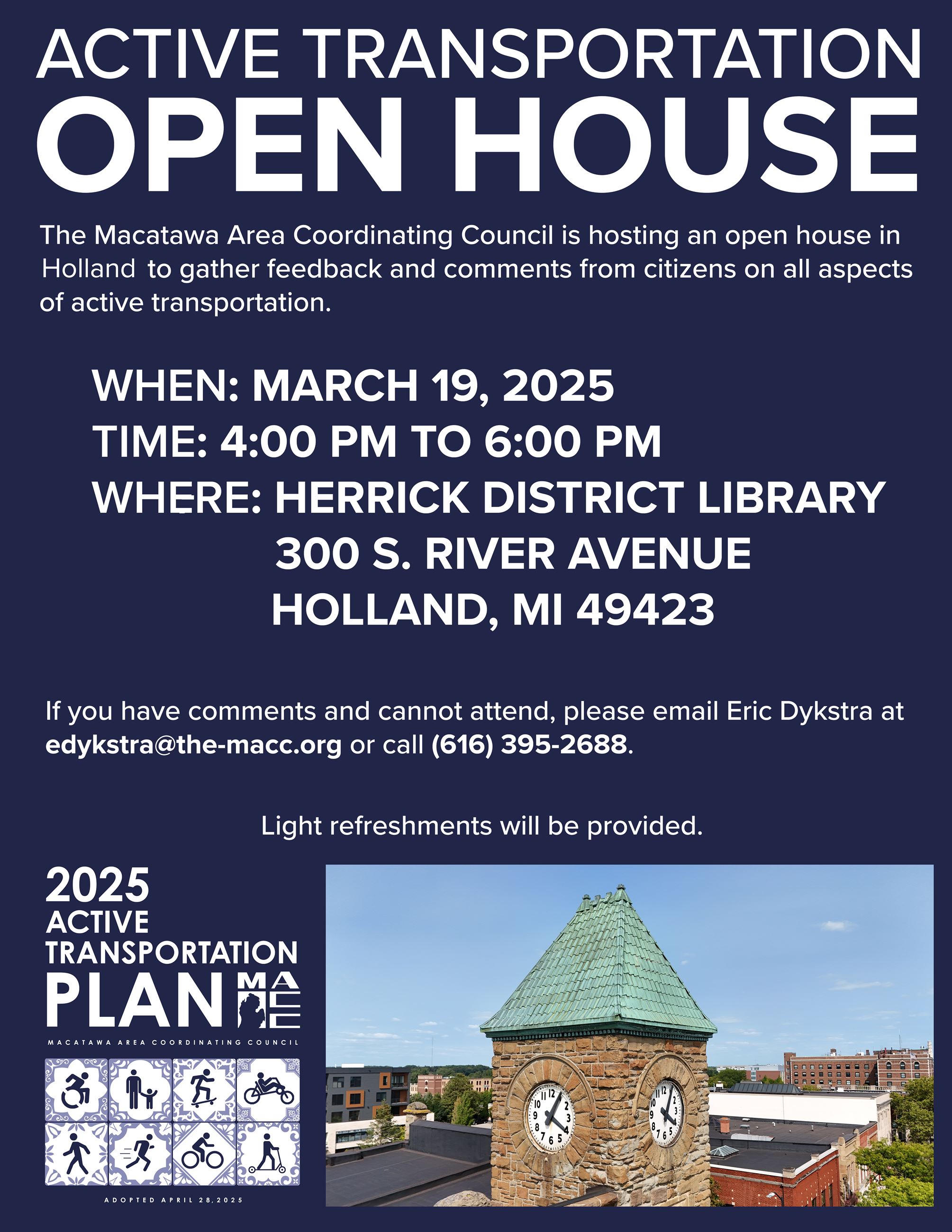 ATP Open House Flyer Holland