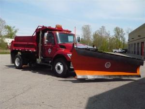Snow Removal Plow Truck